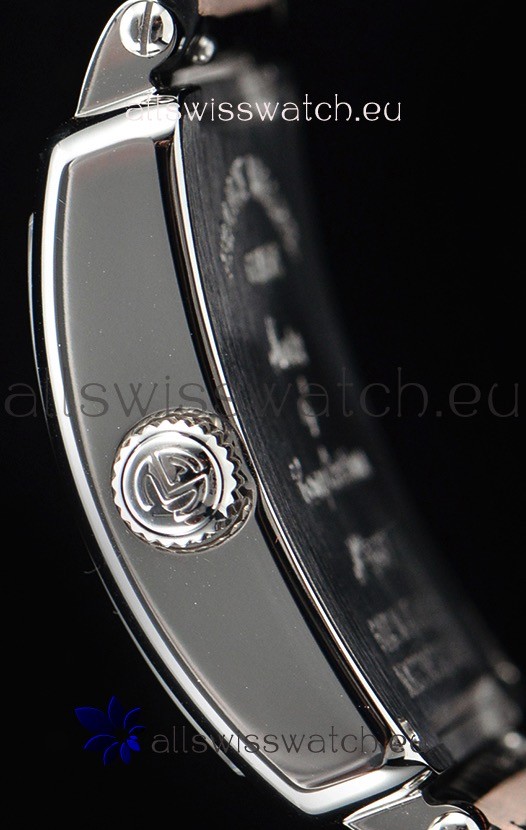 IMG_9081 Franck Muller Master Square Ladies Black Strap 1:1 Mirror Replica 8