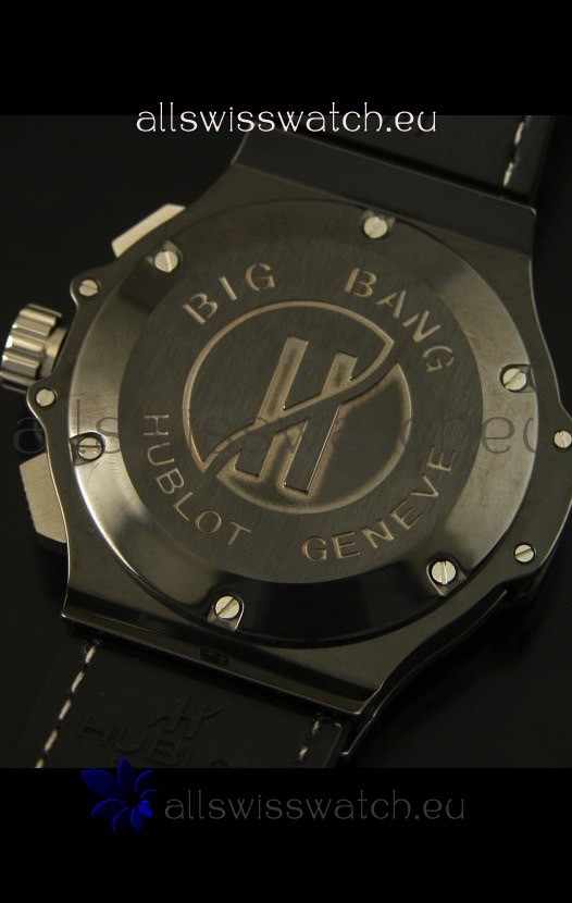 IMG_9081 Hublot Big Bang Stainless Ceramic Case/Bezel Quartz 45MM Replica 8