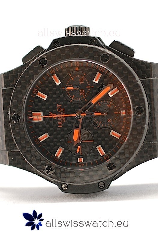 IMG_9081 Hublot Big Bang All Carbonin Orange Replica 8