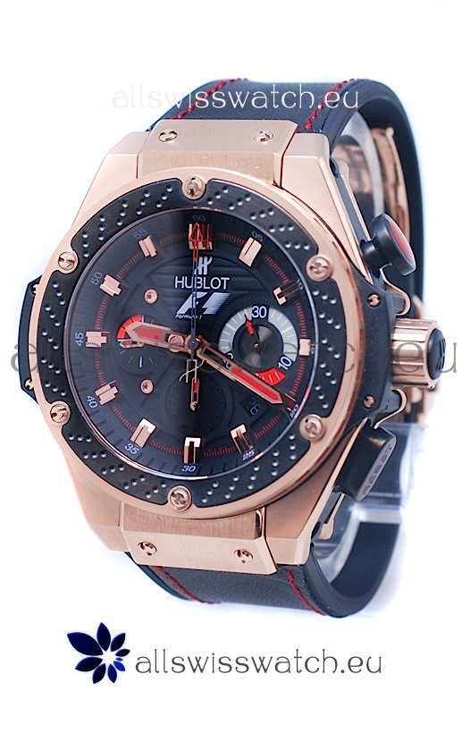 IMG_9081 Hublot Big Bang F1 King Power Rose Gold Replica 8