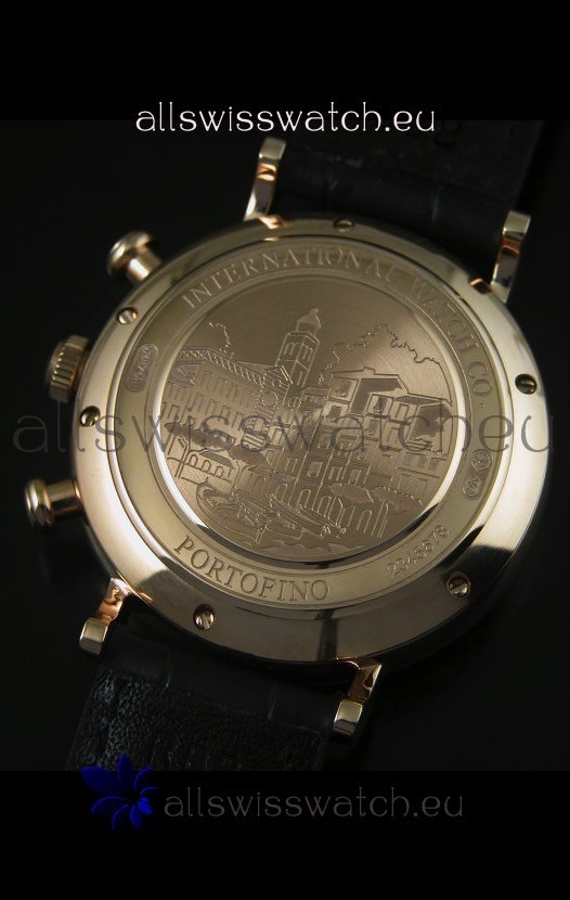 IMG_9081 IWC Portofino Chronograph in Rose Gold Case White Dial Replica 8