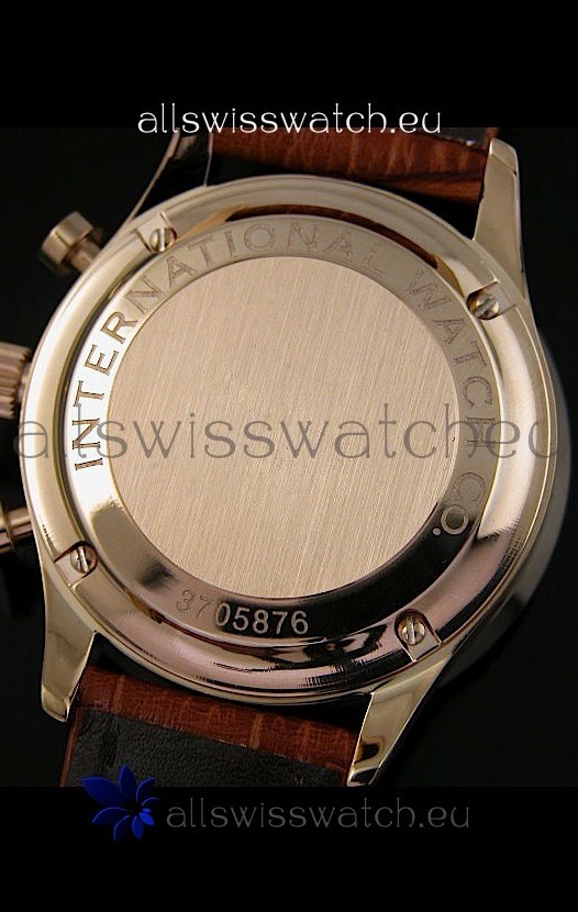 IWC Portuguese Chronographin Pink Gold - 1:1 Mirror Edition Replica 8