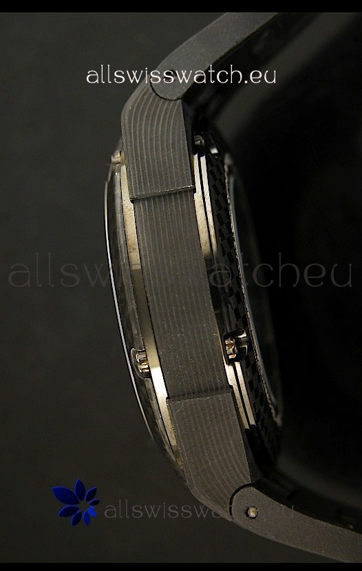 IWC Ingenieur Carbon Casingin Black Carbon Dial Replica 8