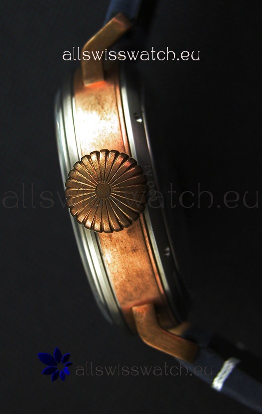 IMG_9081 Zenith Pilot Type 20 Extra Special Vintage Style Blue Dial 1:1 Mirror Replica 8