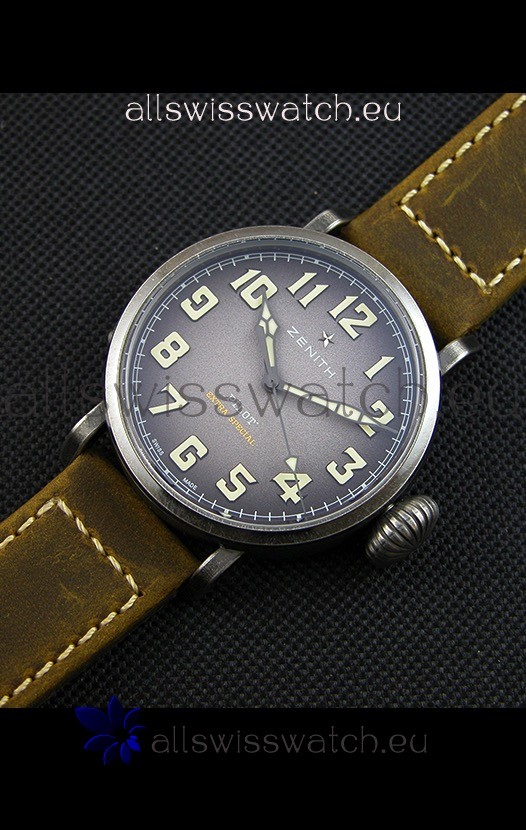 IMG_9081 Zenith Pilot Type 20 Extra Special Grey Dial40MM Replica 8