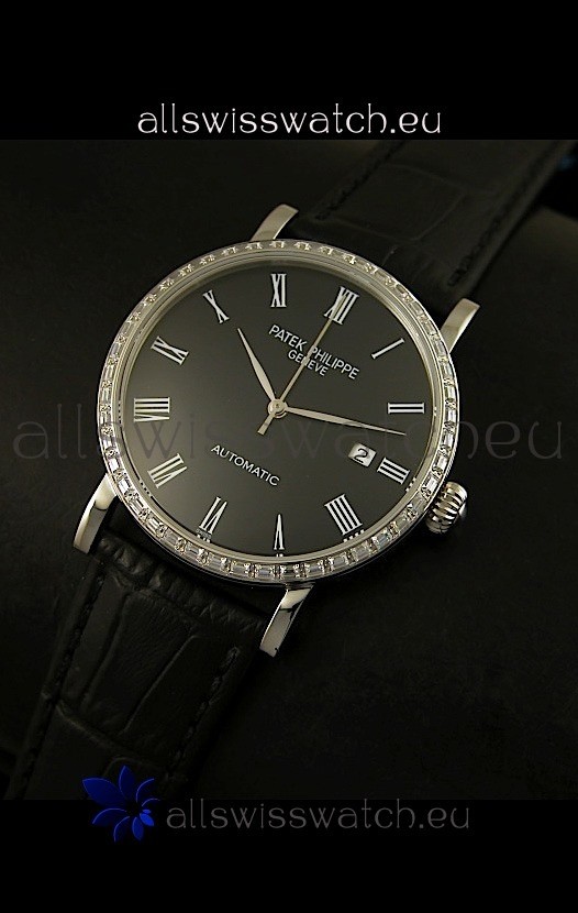 IMG_9081 Patek Philippe Calatrava 5120in Steel Casing - Roman Hours Replica 8