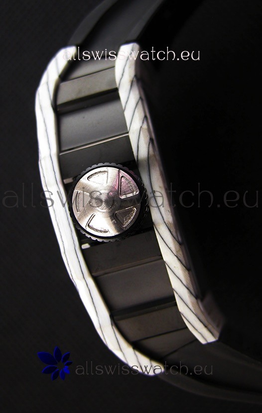 IMG_9081 Richard Mille RM53-01 Pablo Mac Donough White Carbon Case Replica 8