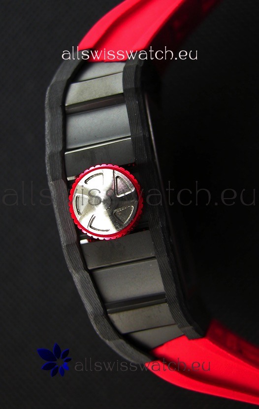 IMG_9081 Richard Mille RM53-01 Pablo Mac Donough Red Carbon Case Replica 8