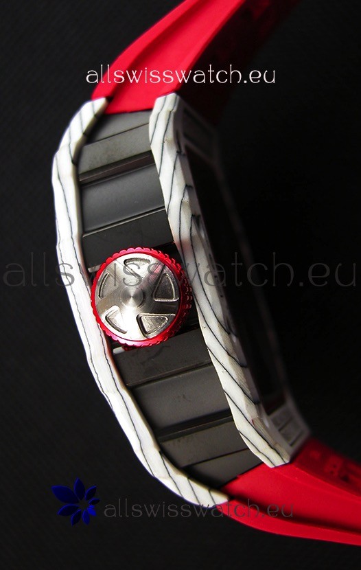 IMG_9081 Richard Mille RM53-01 Pablo Mac Donough White Carbon Case Replica 8