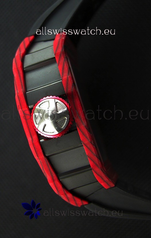 IMG_9081 Richard Mille RM53-01 Pablo Mac Donough Red Carbon Case Replica 8