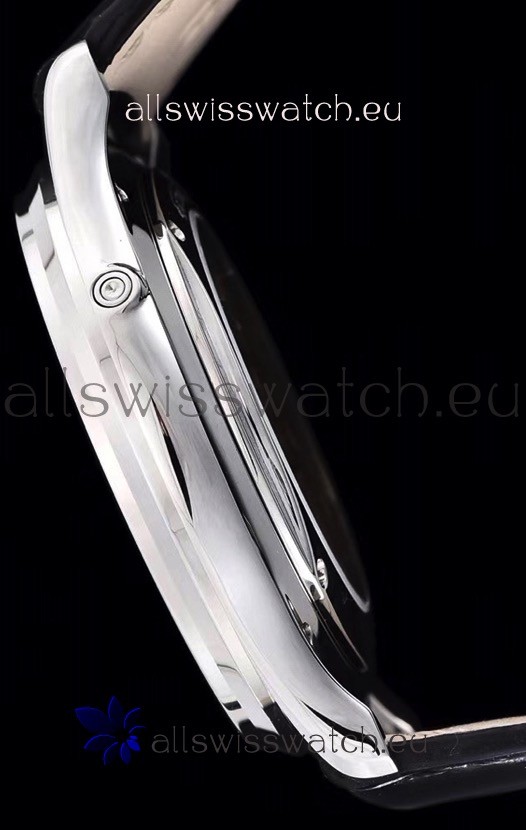 IMG_9081 Jaeger LeCoultre Master Ultra Thin Moon Stainless Steel 1:1 Mirror Replica 8