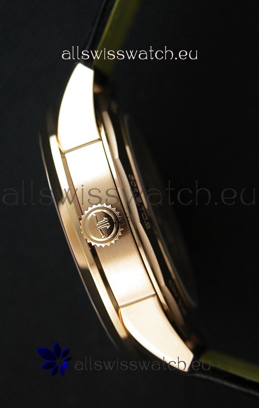IMG_9081 Jaeger LeCoultre Geophysic True Second Pink GoldWhite Dial Replica 8