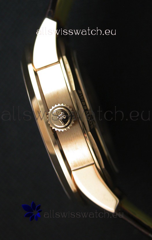 IMG_9081 Jaeger LeCoultre Geophysic True Second Pink GoldGold Dial Replica 8