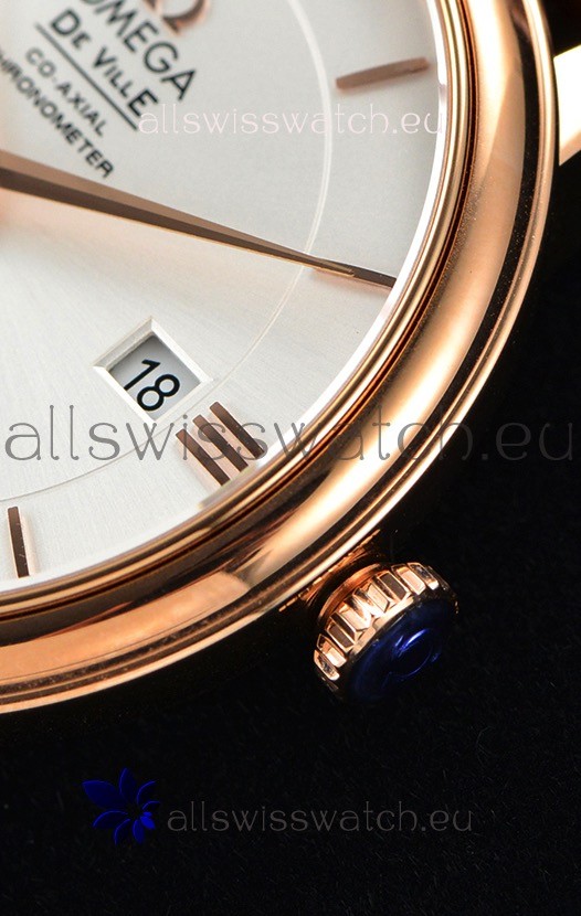 IMG_9081 Omega Co-Axial Prestige Power Reserve Pink Gold Replica 8