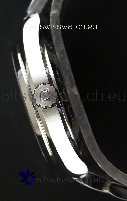 IMG_9081 Omega Master Co-Axial Aqua Terra 15,000 Gauss Black Dial 1:1 Mirror Replica 8