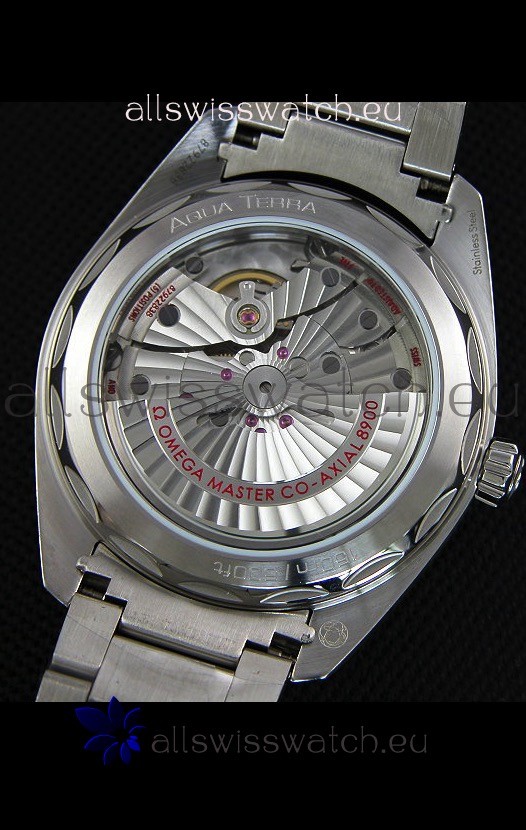 IMG_9081 Omega Seamaster Aqua Terra Co-Axial Stainless Steel Strap 1:1 Mirror Replica 8
