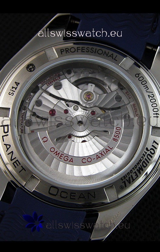 IMG_9081 Omega Seamaster Planet Ocean Blue Strap 45MM 1:1 Ultimate Edition Replica 8