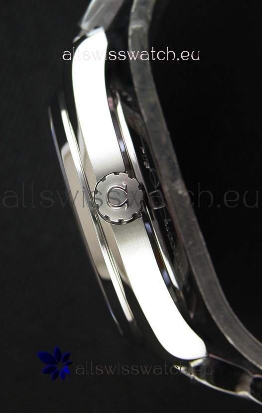 Omega Seamaster Aqua Terra GMT 150M 43MM 1:1 Mirror Black Dial Replica 8