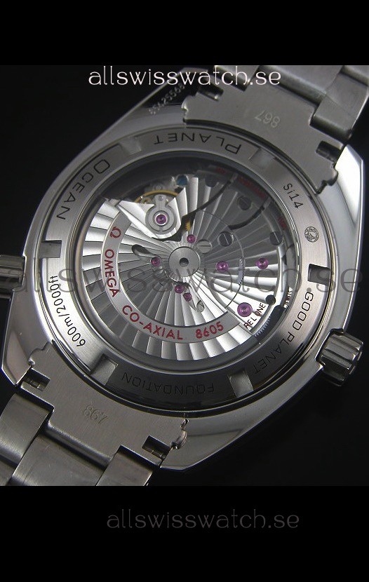 IMG_9081 Omega Seamaster Planet Ocean 600M GMT Good Planet 1:1 Mirror Replica 8