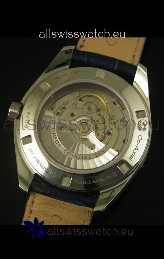 IMG_9081 Omega Seamaster Aqua Terra Co-Axial Day Date Leather Replica 8