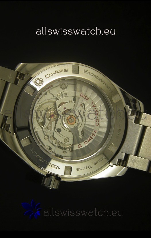 IMG_9081 Omega Seamaster Aqua Terra Co-Axial White Dial Replica 8