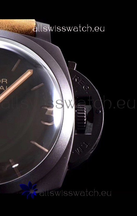 IMG_9081 Panerai Luminor 1950 3 Days PAM00375 Composite Cased Vintage Edition Replica 8