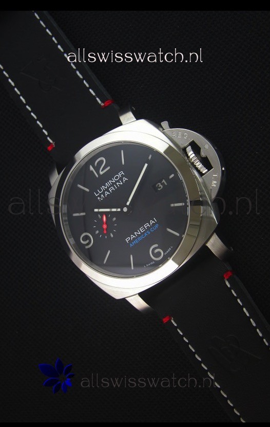 IMG_9081 Panerai Luminor Marina PAM732 America's Cup Softbank 1:1 Mirror Replica 8