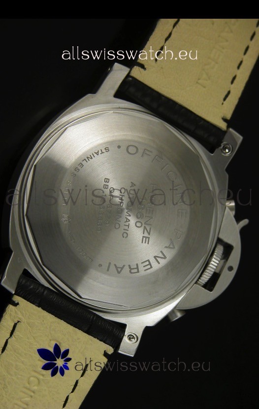 IMG_9081 Panerai Luminor Chronograph PAM310 Chronograph Black Dial 40MM Replica 8