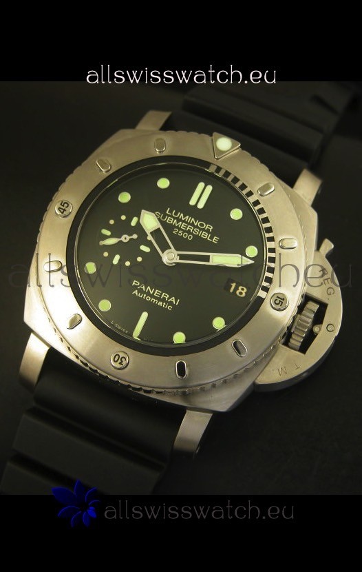 IMG_9081 Panerai Luminor Submersible PAM364 Titanium - 1:1 Ultimate Mirror Replica 8