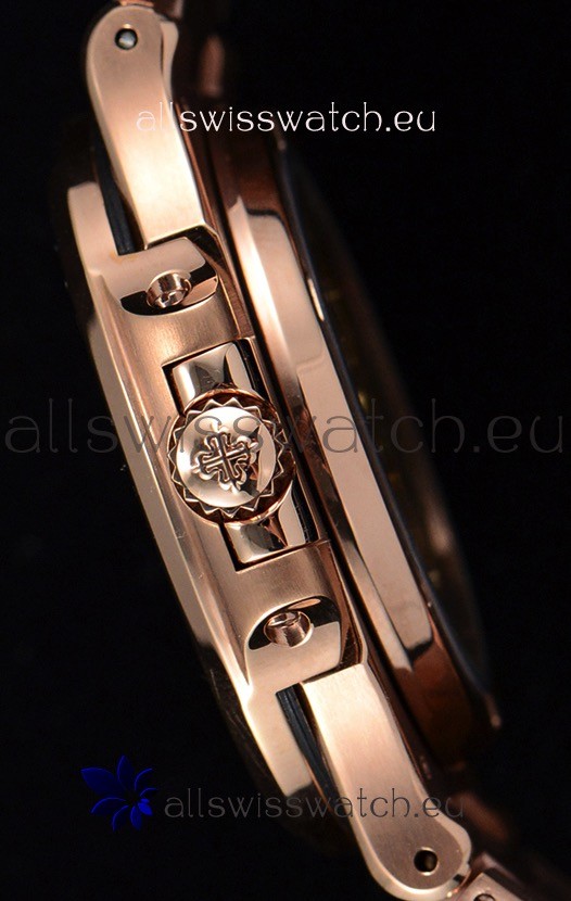 IMG_9081 Patek Philippe Nautilus 5711/1R 1:1 Mirror - Rounded Diamonds Bezel Replica 8