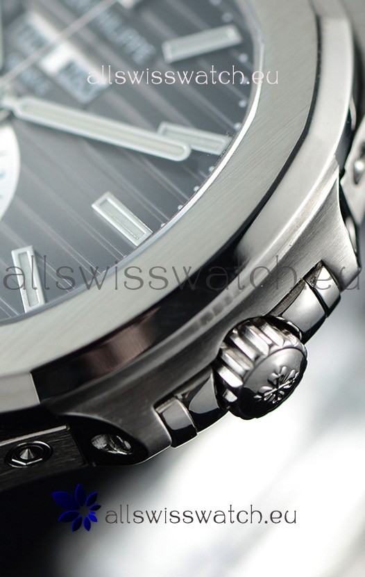 IMG_9081 Patek Philippe Nautilus 5726A 1:1 Mirror Grey Dial Replica 8