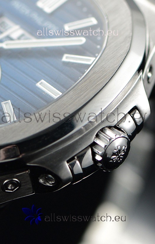 IMG_9081 Patek Philippe Nautilus 5726A 1:1 Mirror Blue Dial Replica 8