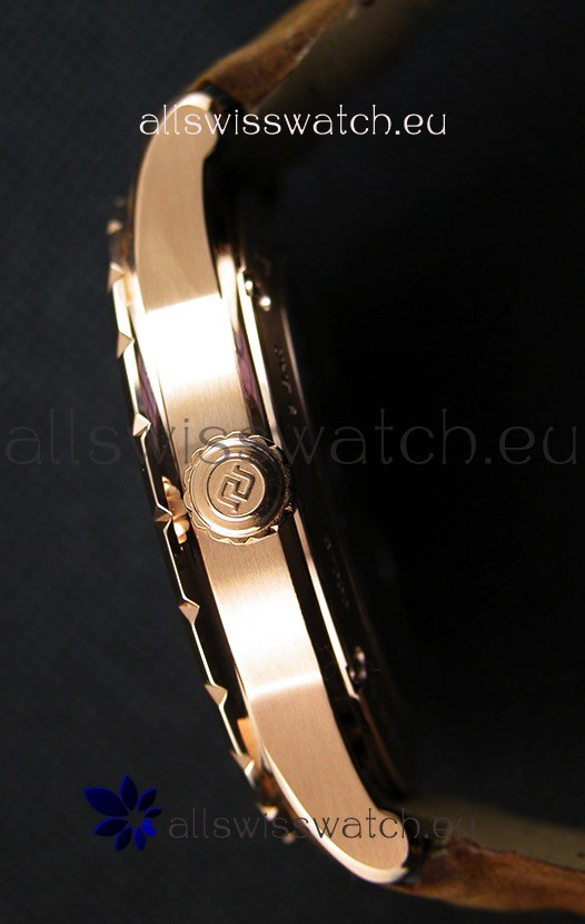 IMG_9081 Roger Dubuis Excalibur Steel Case Green Dial Replica 8