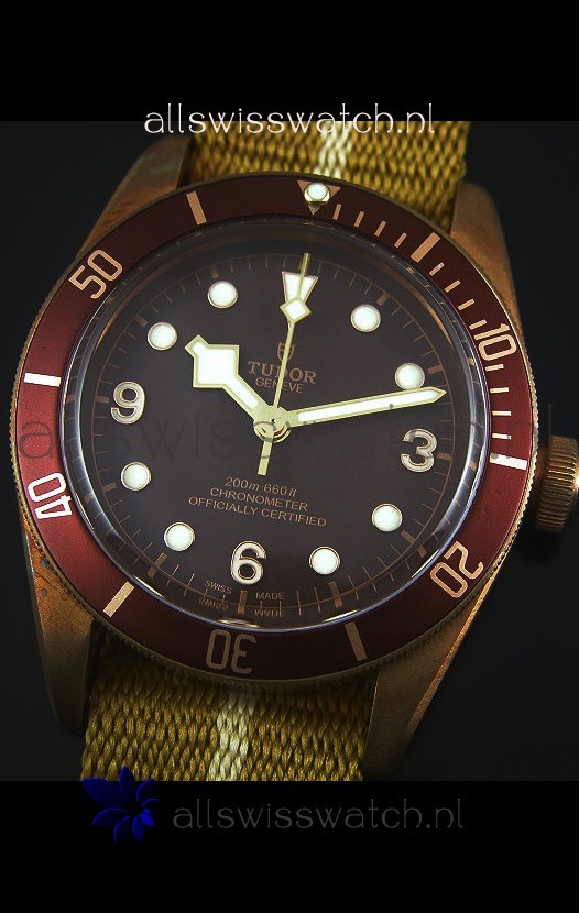 IMG_9081 Tudor Heritage Bay Bronzewith NATO Strap Replica 8