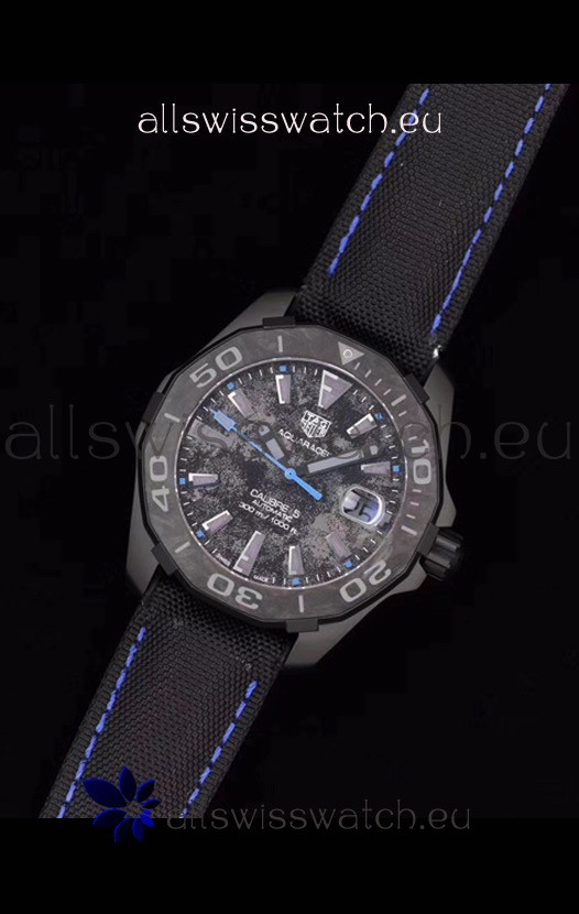 IMG_9081 Tag Heuer Aquaracer Calibre 5 Titanium Carbon 41MM 1:1 Mirror Replica 8