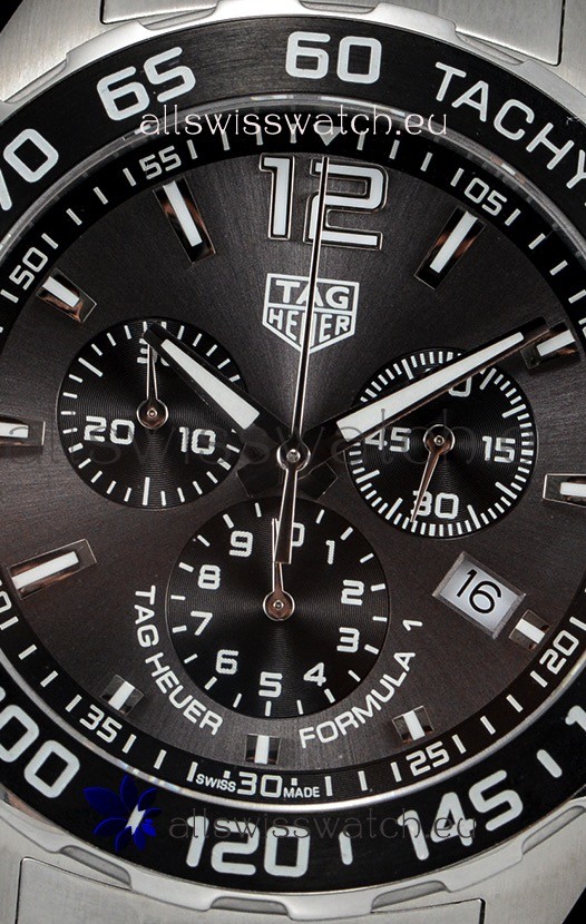 IMG_9081 Tag Heuer Formula 1 Chronograph Quartz Anthracite Dial Replica 8