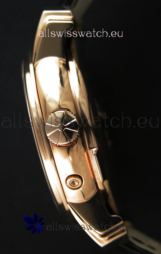 IMG_9081 Vacheron Constantin Malte Dual Time Regulator Pink Gold Replica 8