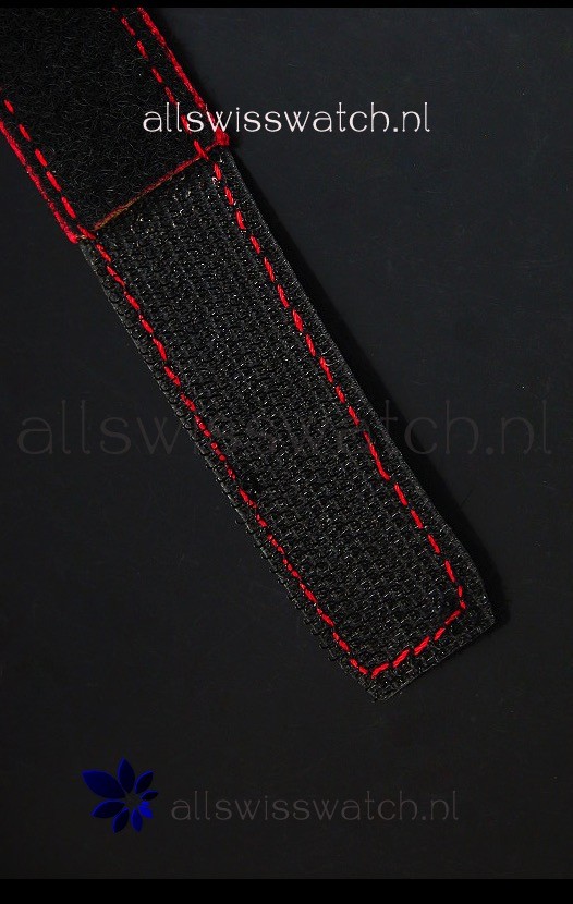 IMG_9081 Richard Mille RM011 Filipe Massa Titanium Casein Red Nylon Strap Replica 8