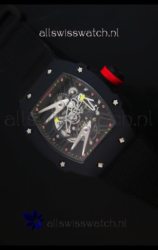 IMG_9081 Richard Mille RM027 Tourbillon Rafael Nadal Edition in PVD Casing Replica 8