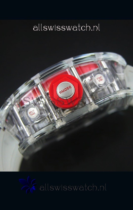 Richard Mille RM056-1 Tourbillon Felipe Massa Chronograh Red Bezel Replica 8