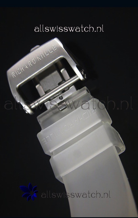 IMG_9081 Richard Mille RM056-1 Tourbillon Felipe Massa Chronograh Orange Bezel Replica 8