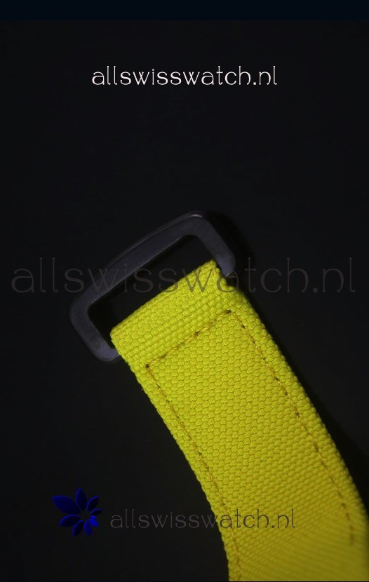 IMG_9081 Richard Mille RM35-01 Rafael Nadal EditionYellow Nylon Strap Replica 8
