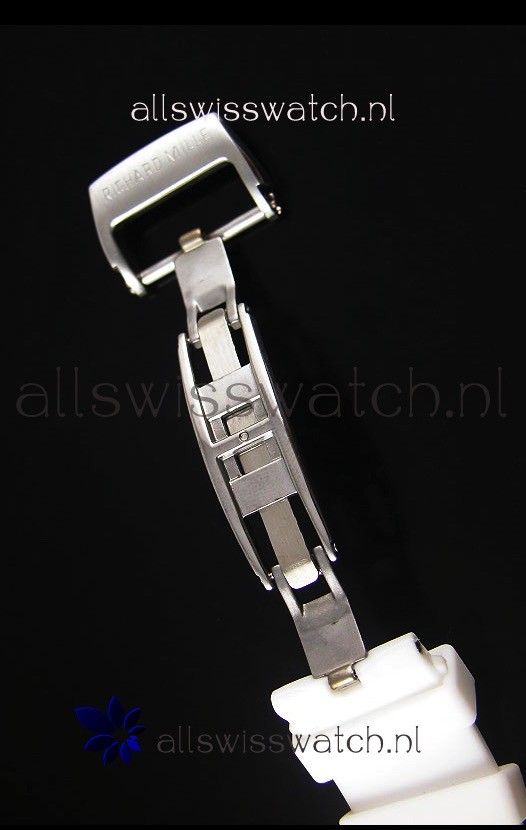 IMG_9081 Richard Mille RM028 Automatic Diver'sin White Replica 8