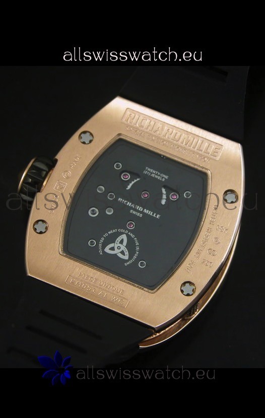 IMG_9081 Richard Mille RM051 Tourbillon in Pink Gold Case Replica 8