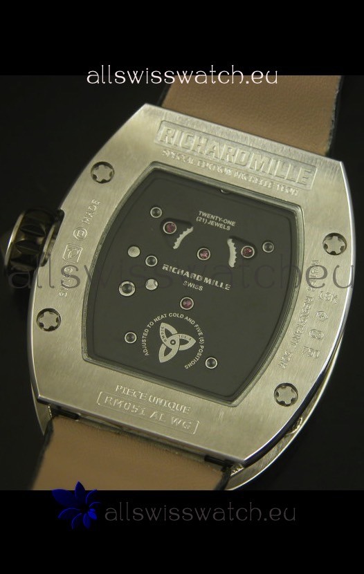 IMG_9081 Richard Mille RM051 Tourbillon in Leather Strap Replica 8