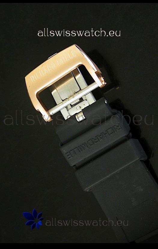 IMG_9081 Richard Mille RM057 Tourbillon Jackie Chanin Pink Gold Replica 8