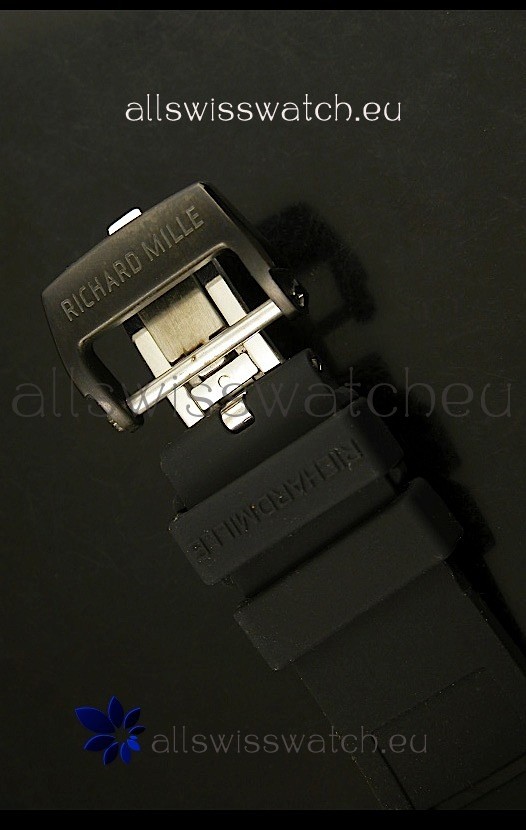 IMG_9081 Richard Mille RM057 Tourbillon Jackie Chanin PVD Case Replica 8