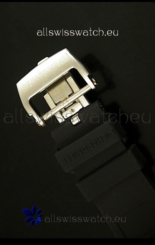 IMG_9081 Richard Mille RM057 Tourbillon Jackie Chanin Titanium Case Replica 8
