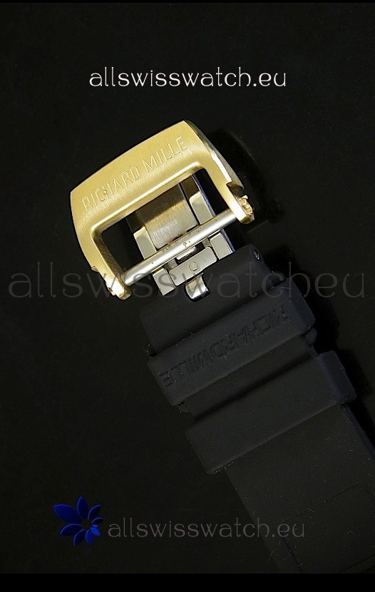 IMG_9081 Richard Mille RM057 Tourbillon Jackie Chanin Yellow Gold Replica 8
