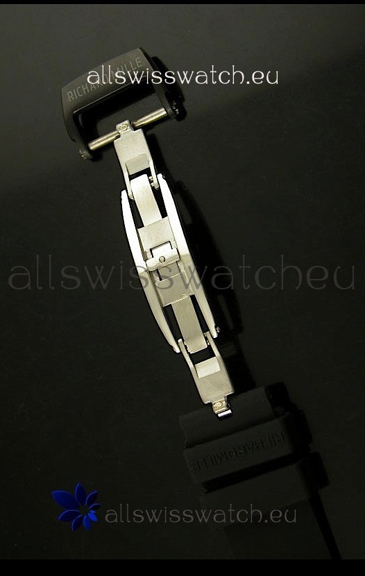 IMG_9081 Richard Mille RM052 Skull Tourbillonin PVD Case Replica 8